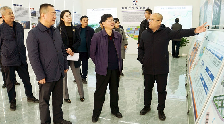 市人大财经委 常委会预算工委一行到2121非凡集团泾河产业园调研座谈